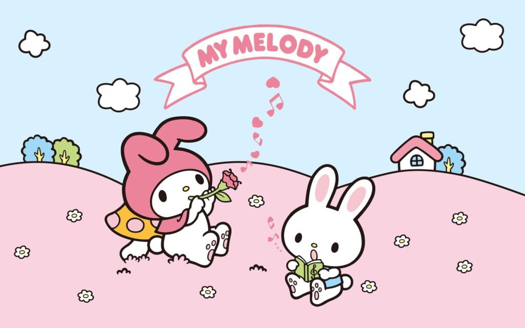 sanrio wallpaper kuromi and melody