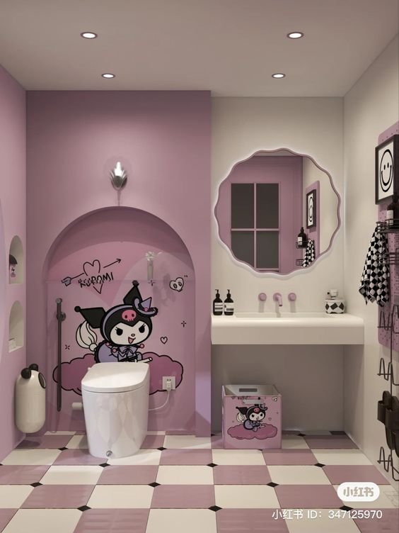 Kuromi Bathroom