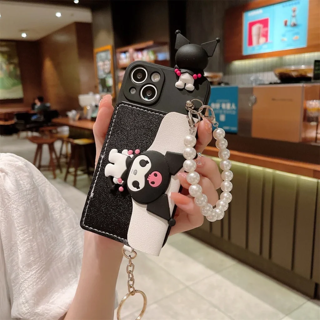 wallet Kuromi Phone Cases